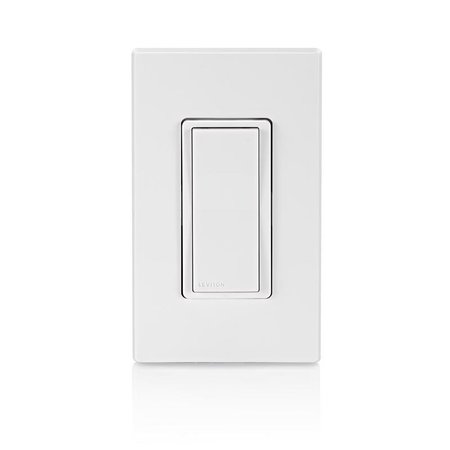 Leviton Decora WiFiSmart Light Switch White DN15S-1RW